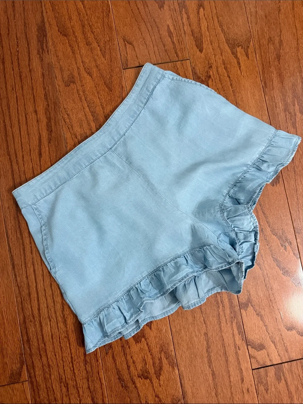 Forever 21 Denim ruffle shorts - Size Small